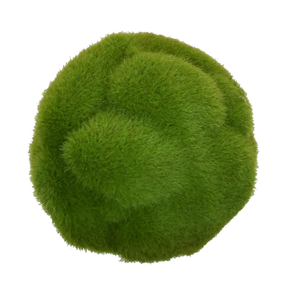 FAUX MOOD MOSS BALL - 3.5 INCH