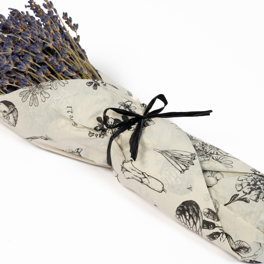 FRENCH LAVENDER WRAPPED IN TISSUE - BOTANICAL