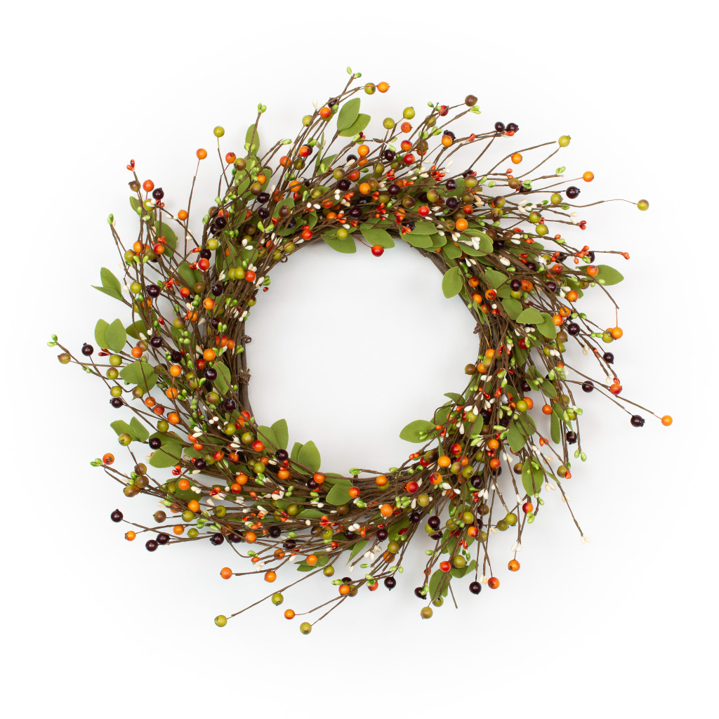 BERRY & PIP TUSCAN WREATH - 22 INCH