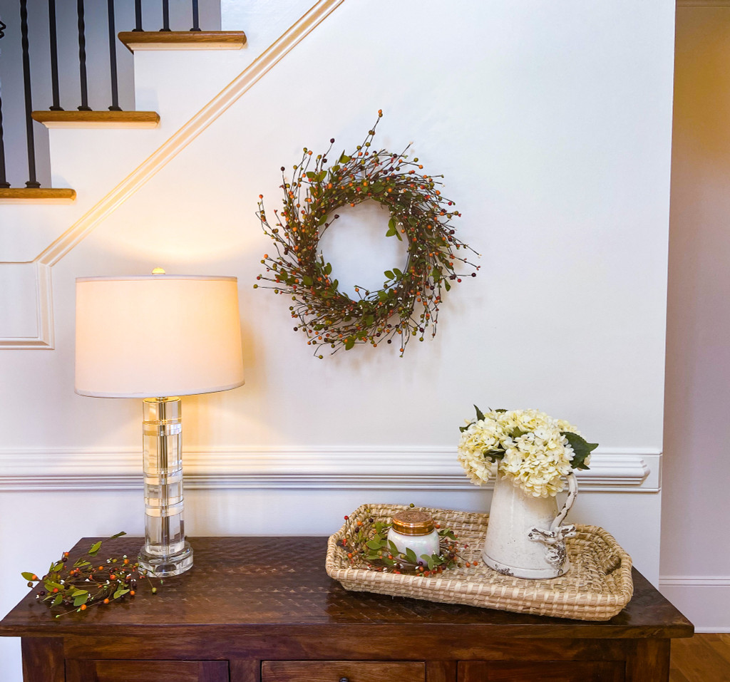 BERRY & PIP TUSCAN WREATH - 22 INCH