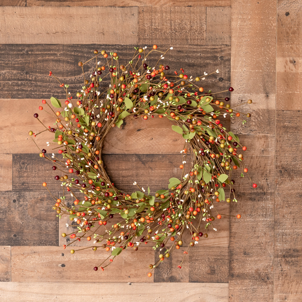 BERRY & PIP TUSCAN WREATH - 22 INCH