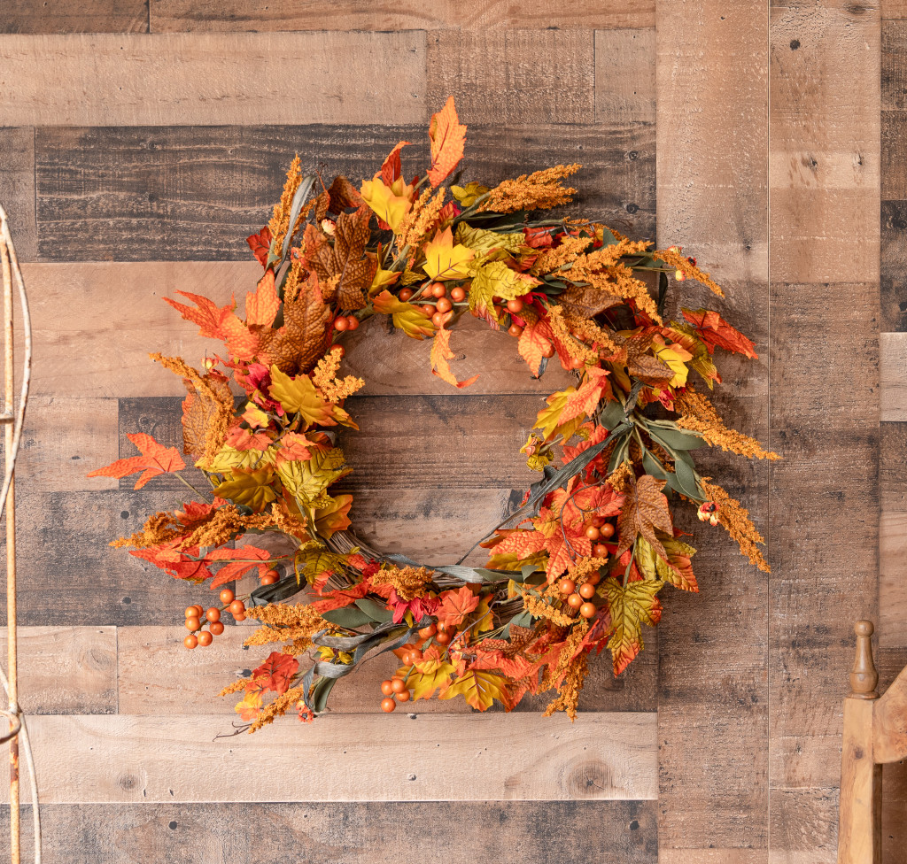 FALL HARVEST WREATH