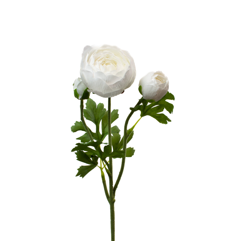 REAL TOUCH RANUCULUS - WHITE
