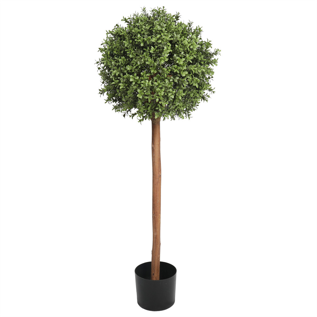 UV BOXWOOD BALL TREE 16 X 48" TOPIARY