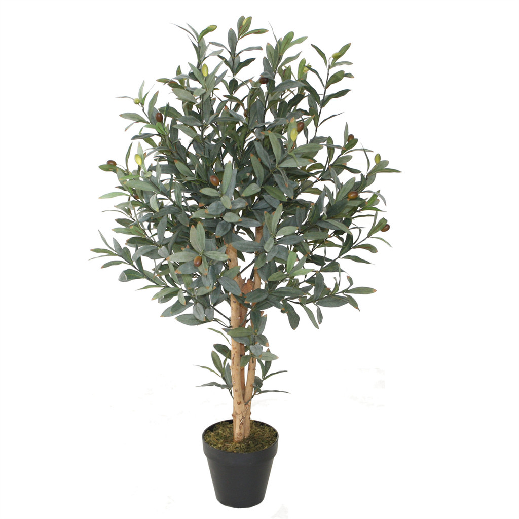 OLIVE TOPIARY - ARTIFICIAL - 36 INCH