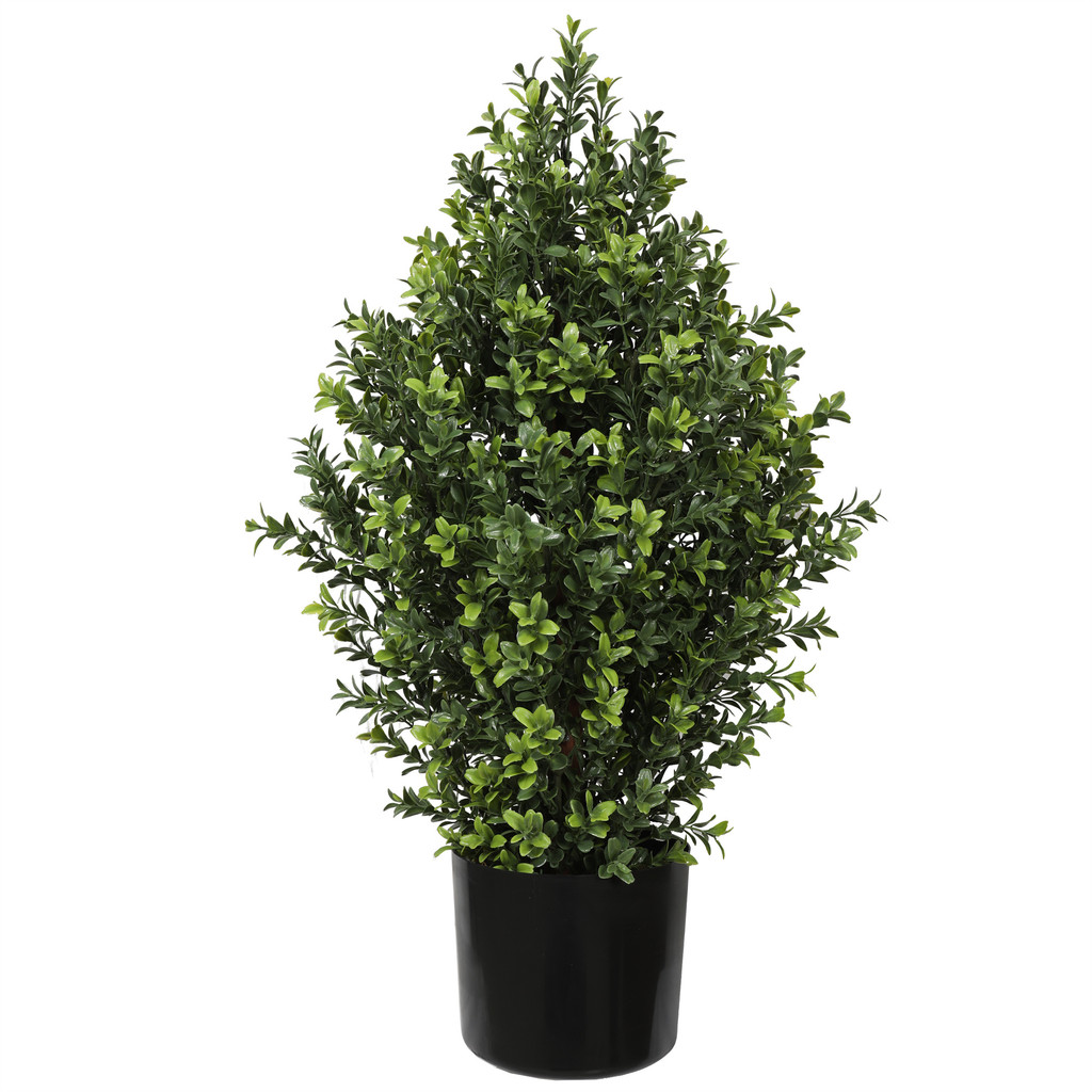 UV BOXWOOD SHRUB 24" TOPIARY