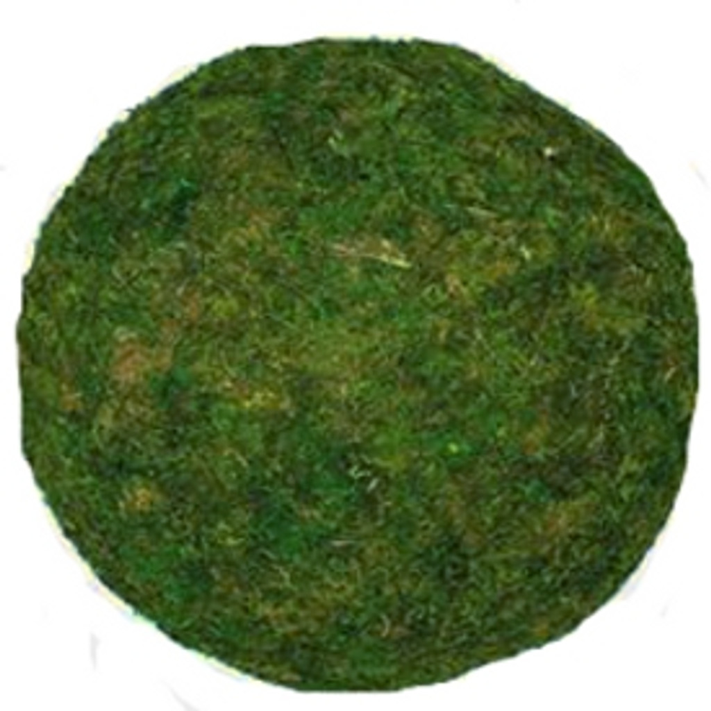 MOSS BALL - GREEN - 12" LARGE - PACKED 2