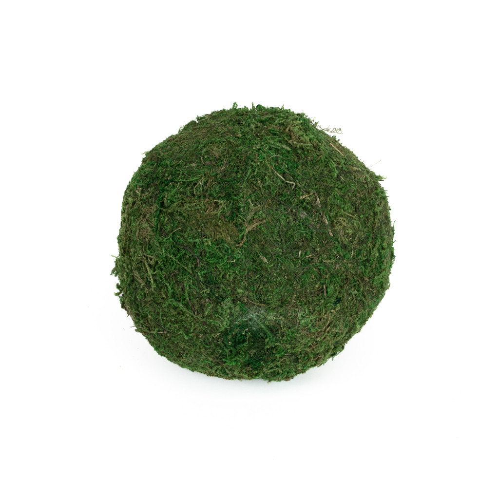 GREEN SHEET MOSS BALLS - 6 INCH