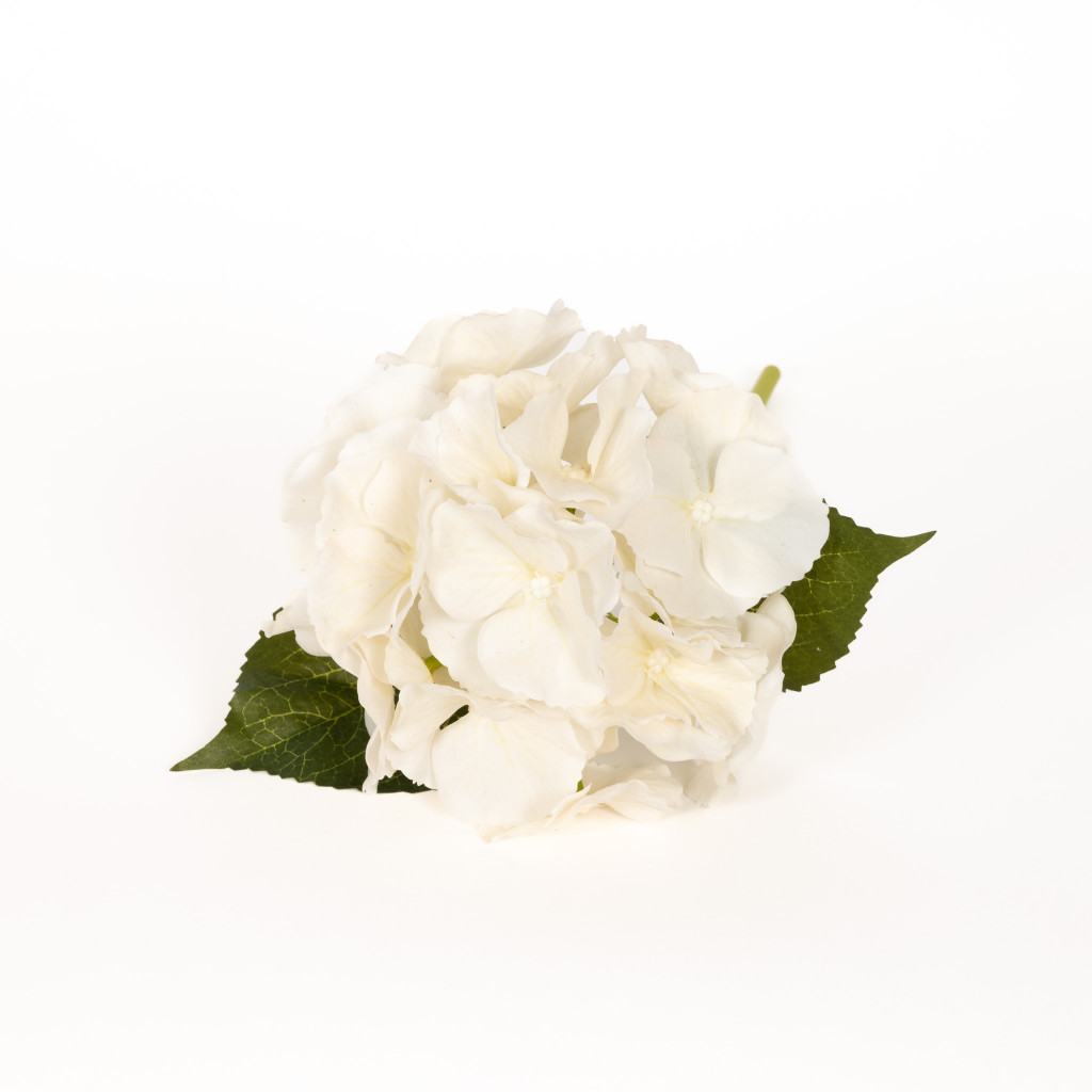 REAL TOUCH HYDRANGEA - IVORY - 6 INCH X 14 INCH