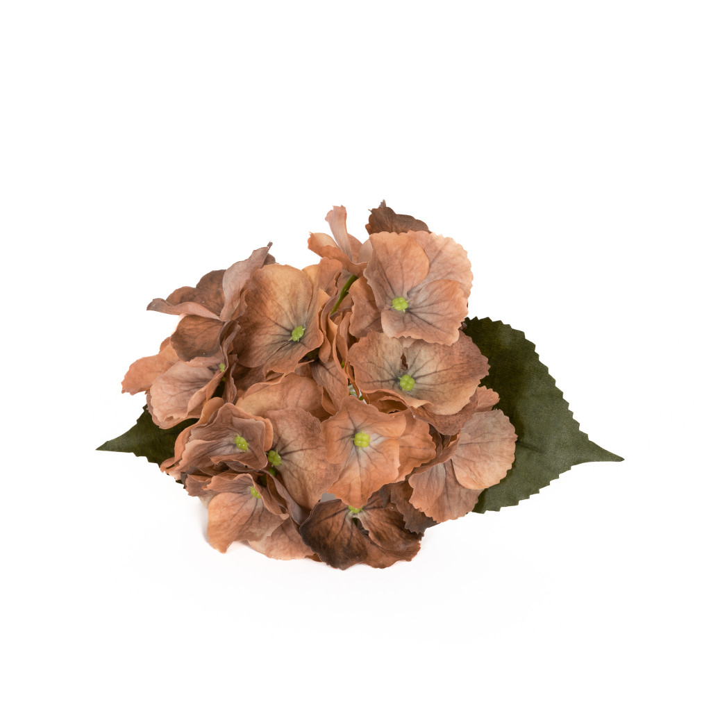 Hydrangea Real Touch Gold Honey 14"