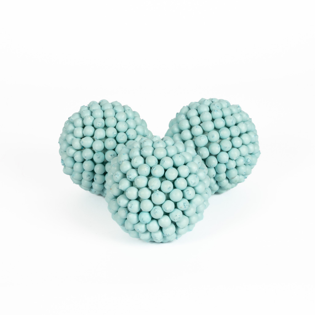 BERRY BALLS - AQUA - 4 INCH