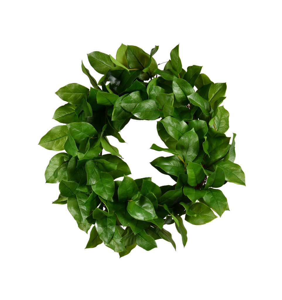SALAL LEAF WREATH - 24 INCH