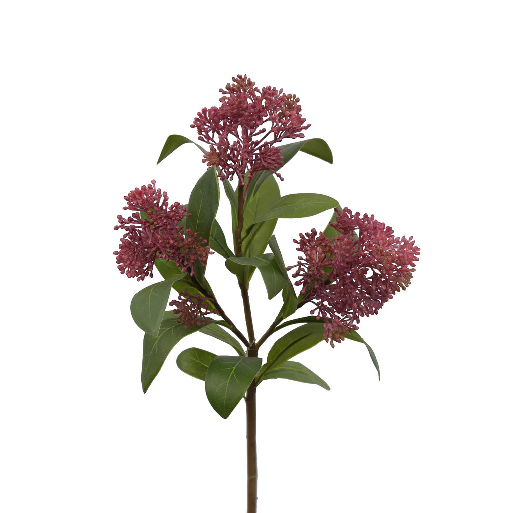 VIBURNUM SEED STEM 21 INCH MAUVE