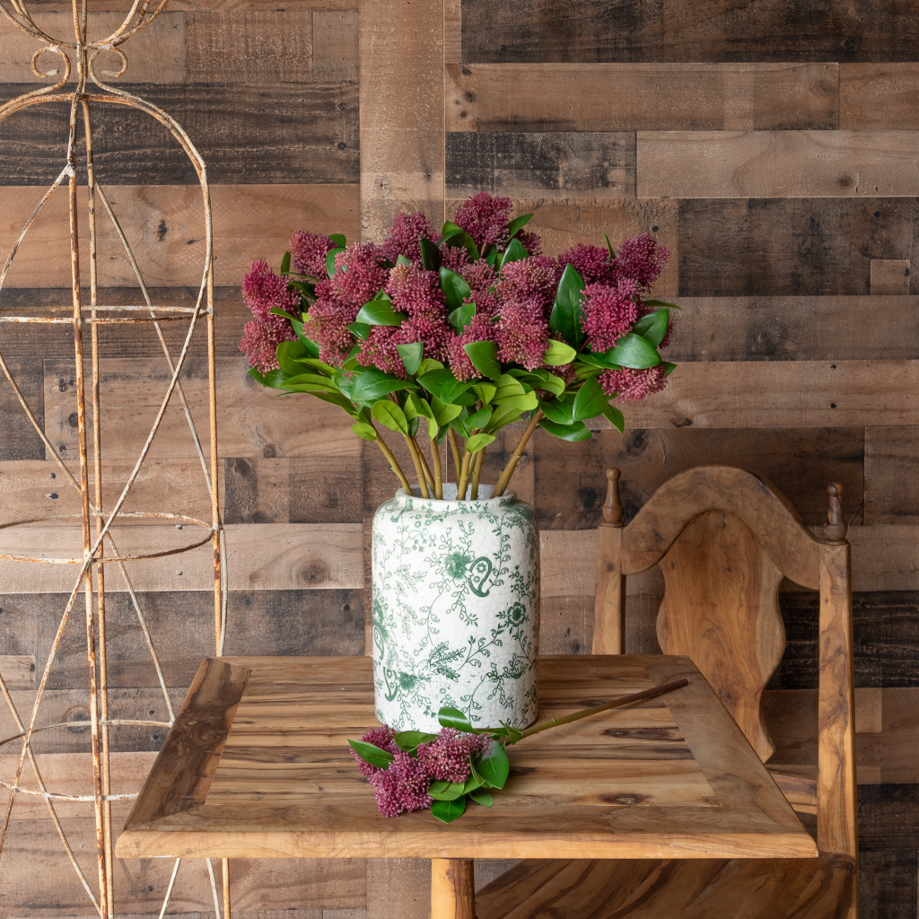 VIBURNUM SEED STEM 21 INCH MAUVE