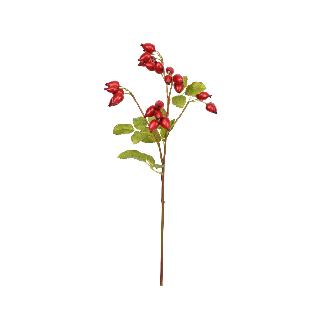 ROSE HIP SPRAY 25 INCH RED