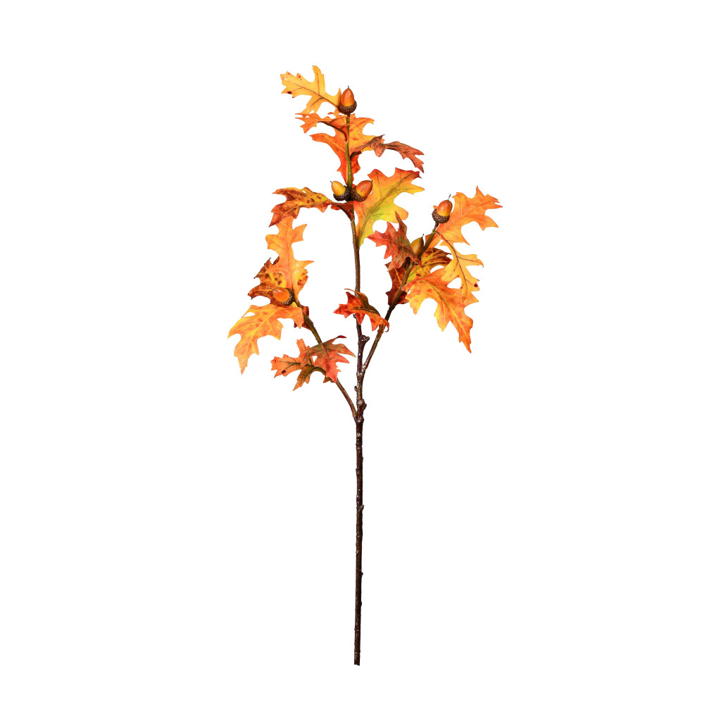 OAK LEAF AND ACORN STEM - 32 INCH