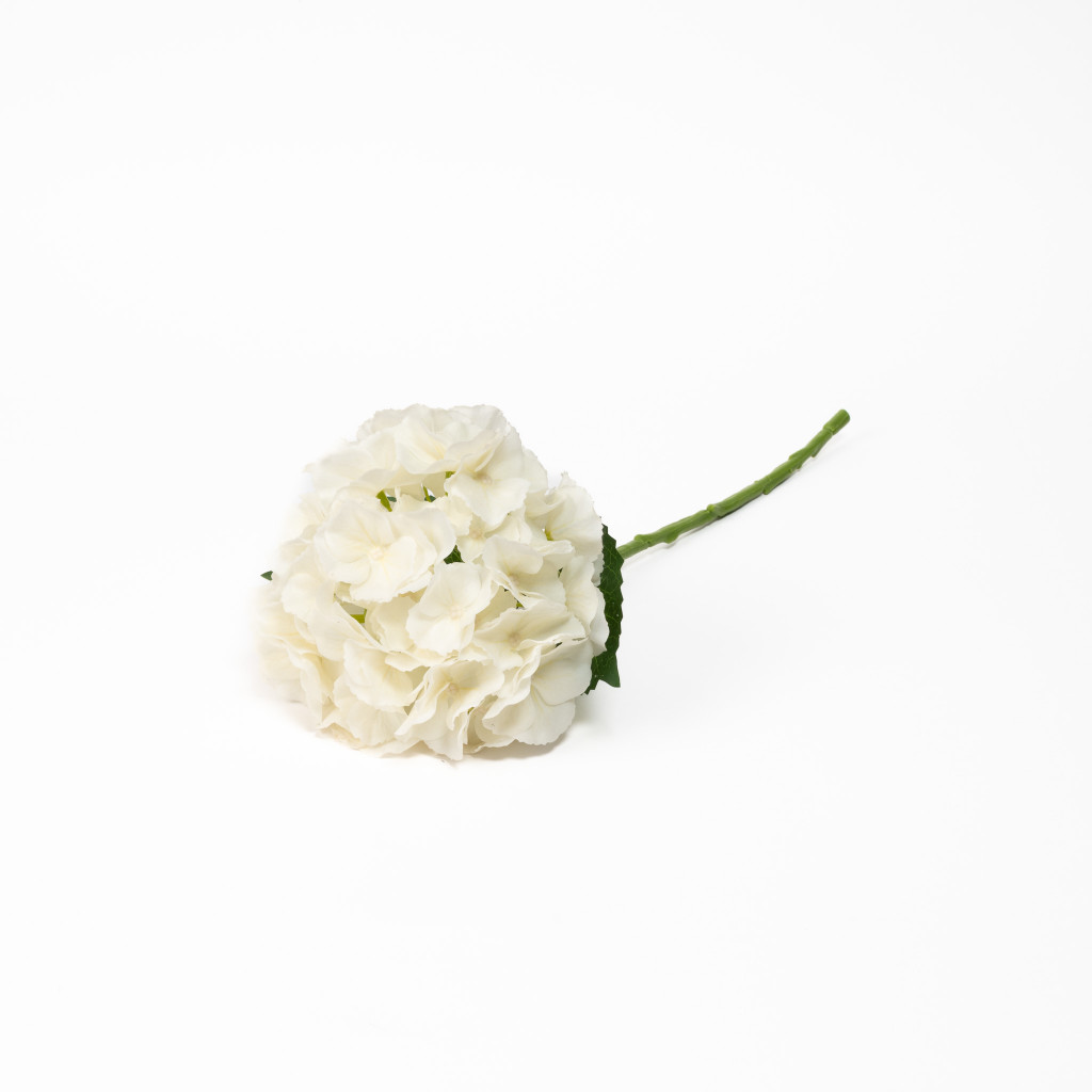 Hydrangea Real Touch Ivory 20"