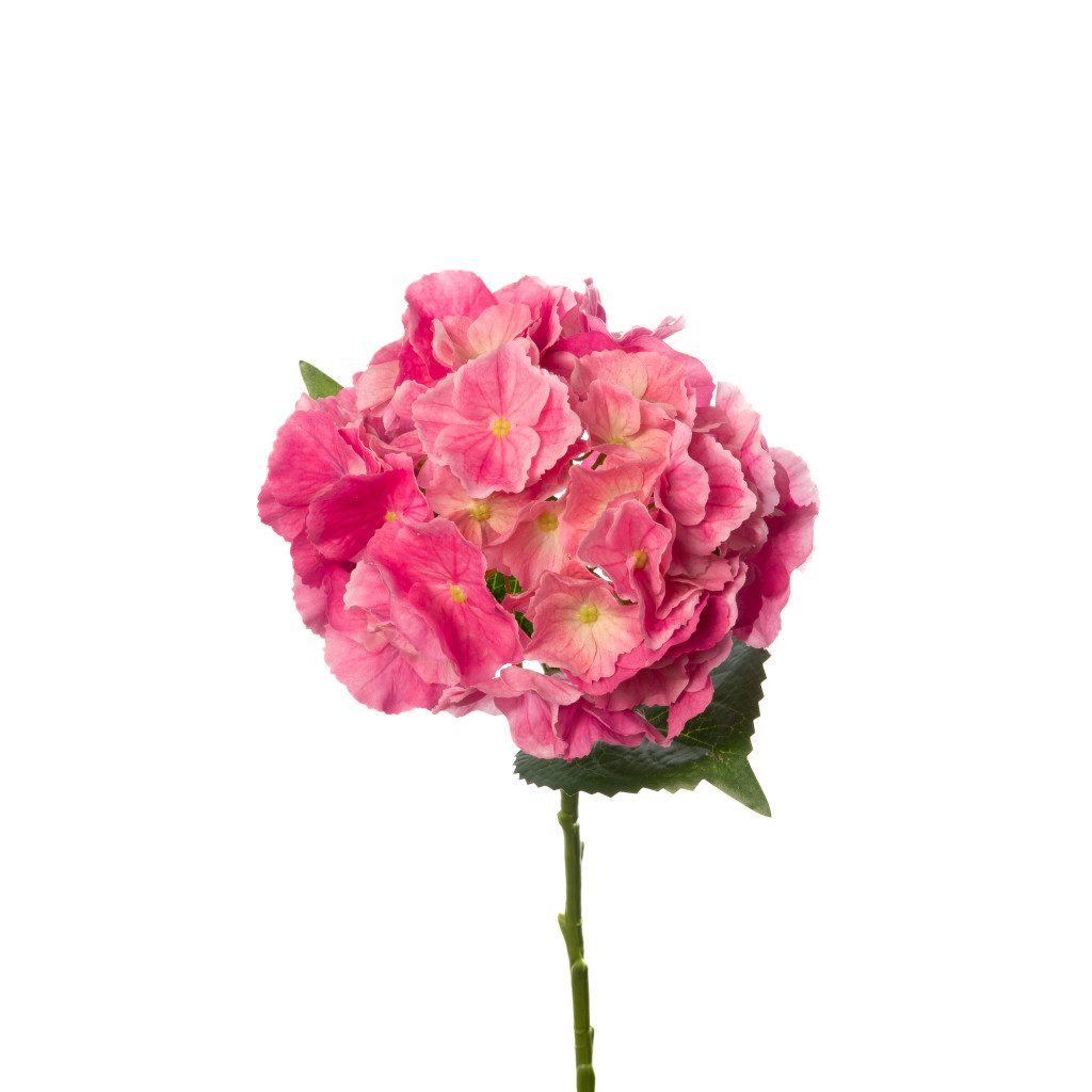 REAL TOUCH HYDRANGEA 20 INCH PINK