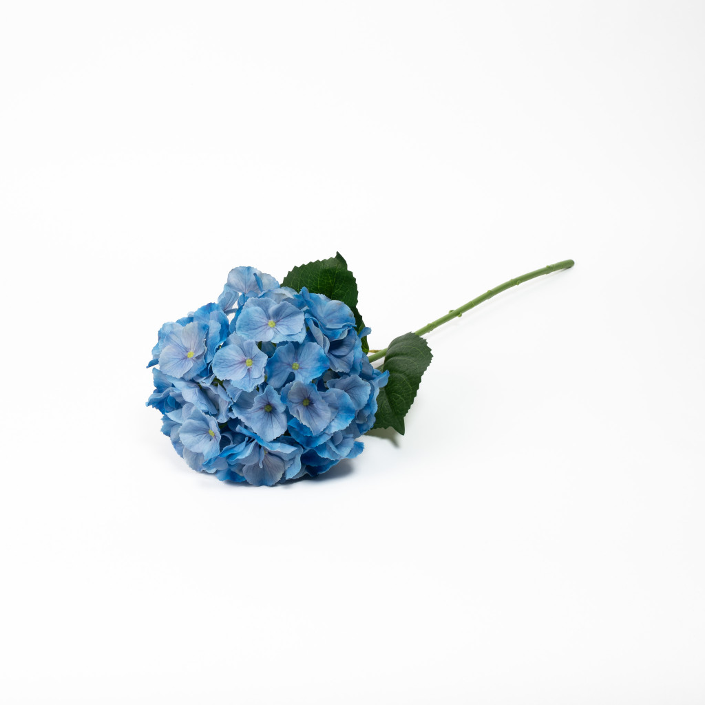 REAL TOUCH HYDRANGEA 29 INCH BLUE