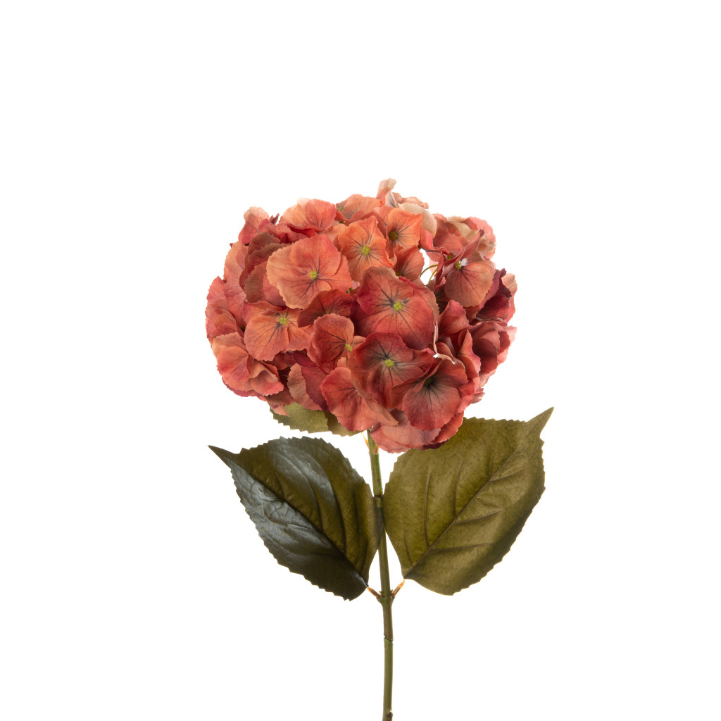 REAL TOUCH HYDRANGEA 29 INCH TERRA COTTA