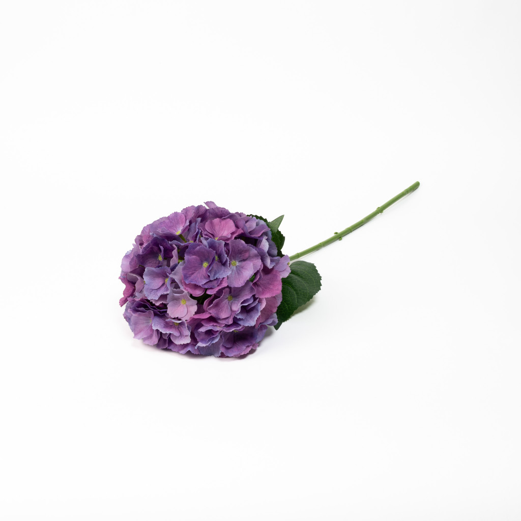 REAL TOUCH HYDRANGEA 29 INCH VIOLET