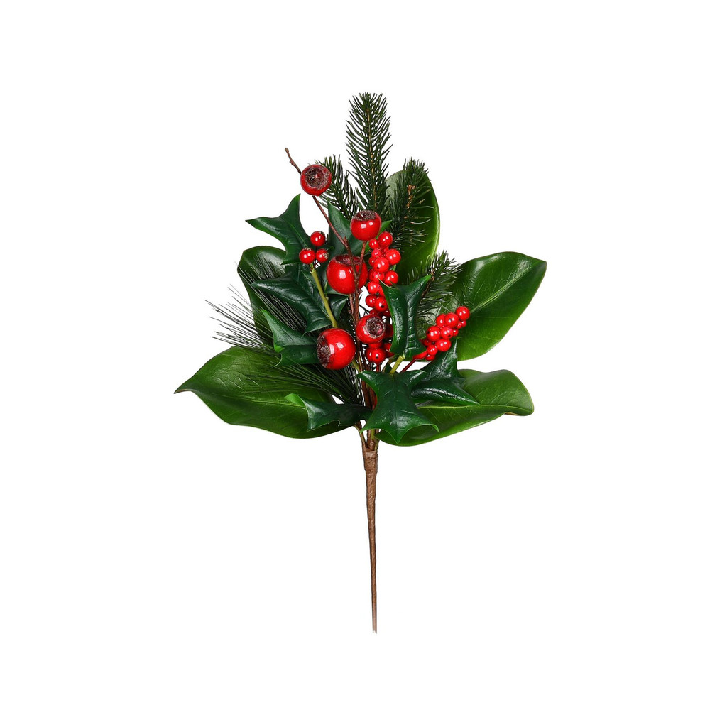 MAGNOLIA  RED BERRY PICK 17 INCH