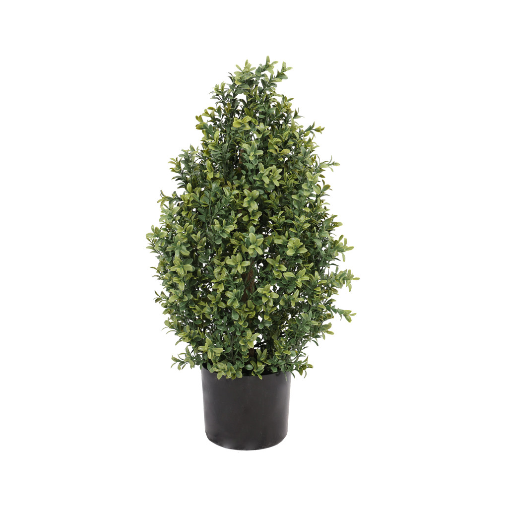 EVERLUX BOXWOOD SHRUB UV TOPIARY - 24 INCH