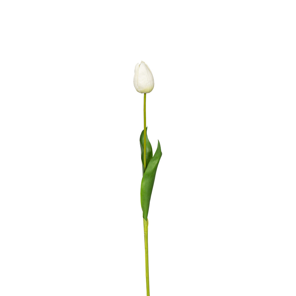 NATURAL TOUCH TULIP - 23.5 INCH - WHITE