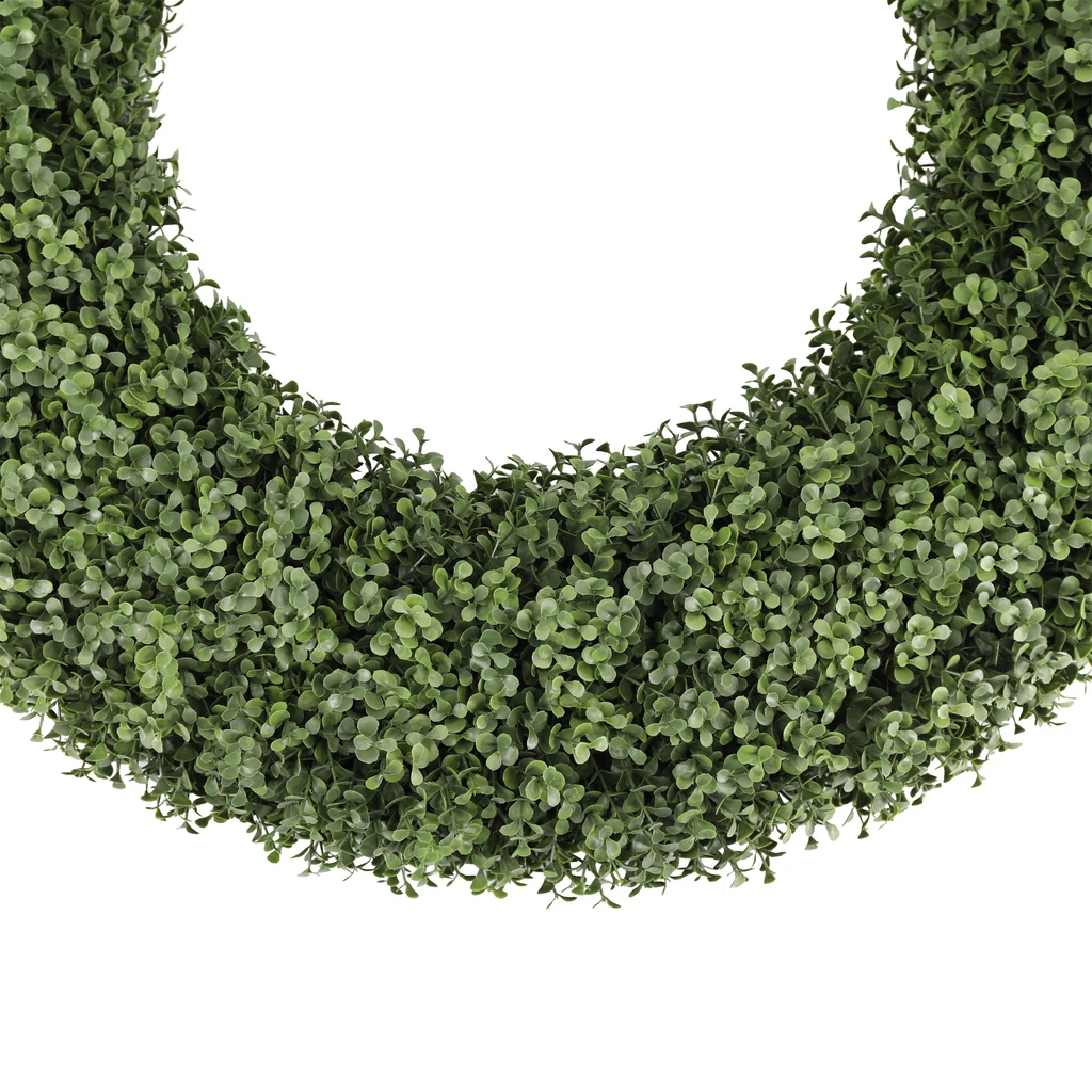 Boxwood Wreath Everlux UV Double-Sided 30 Inch