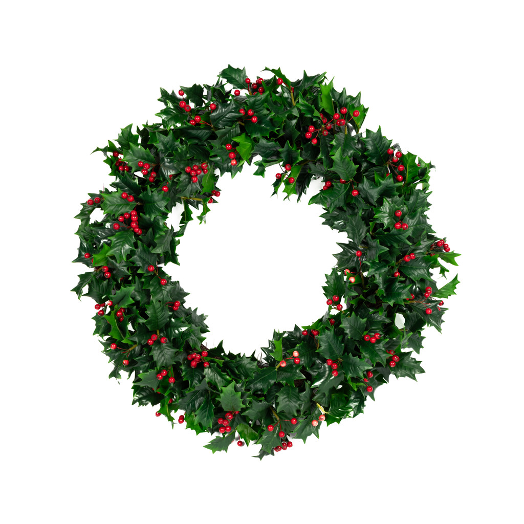 Holly Berry Wreath 30 Inch