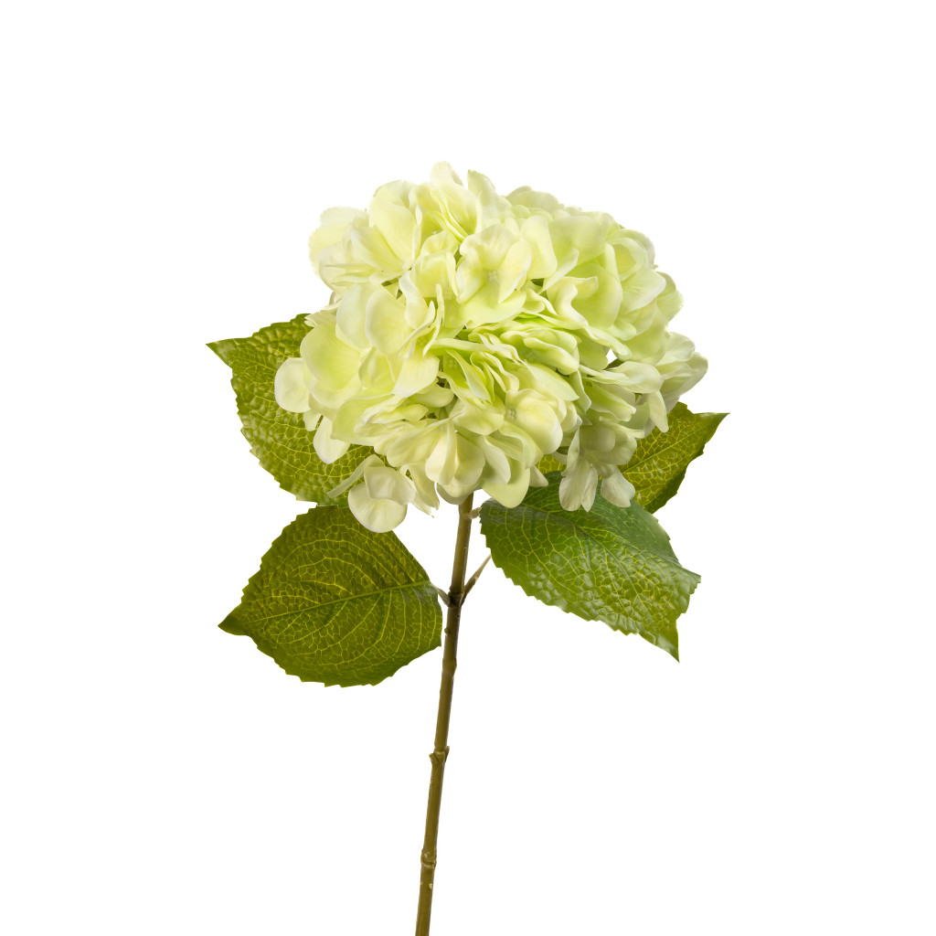 Garden Hydrangea Stem Limelight Real Touch 24 Inch
