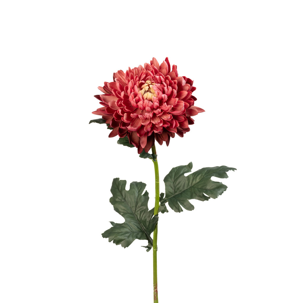 Chrysanthemum Stem Sangria Real Touch 27 Inch