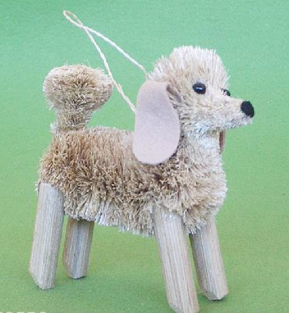 HANDMADE ORNAMENT - POODLE