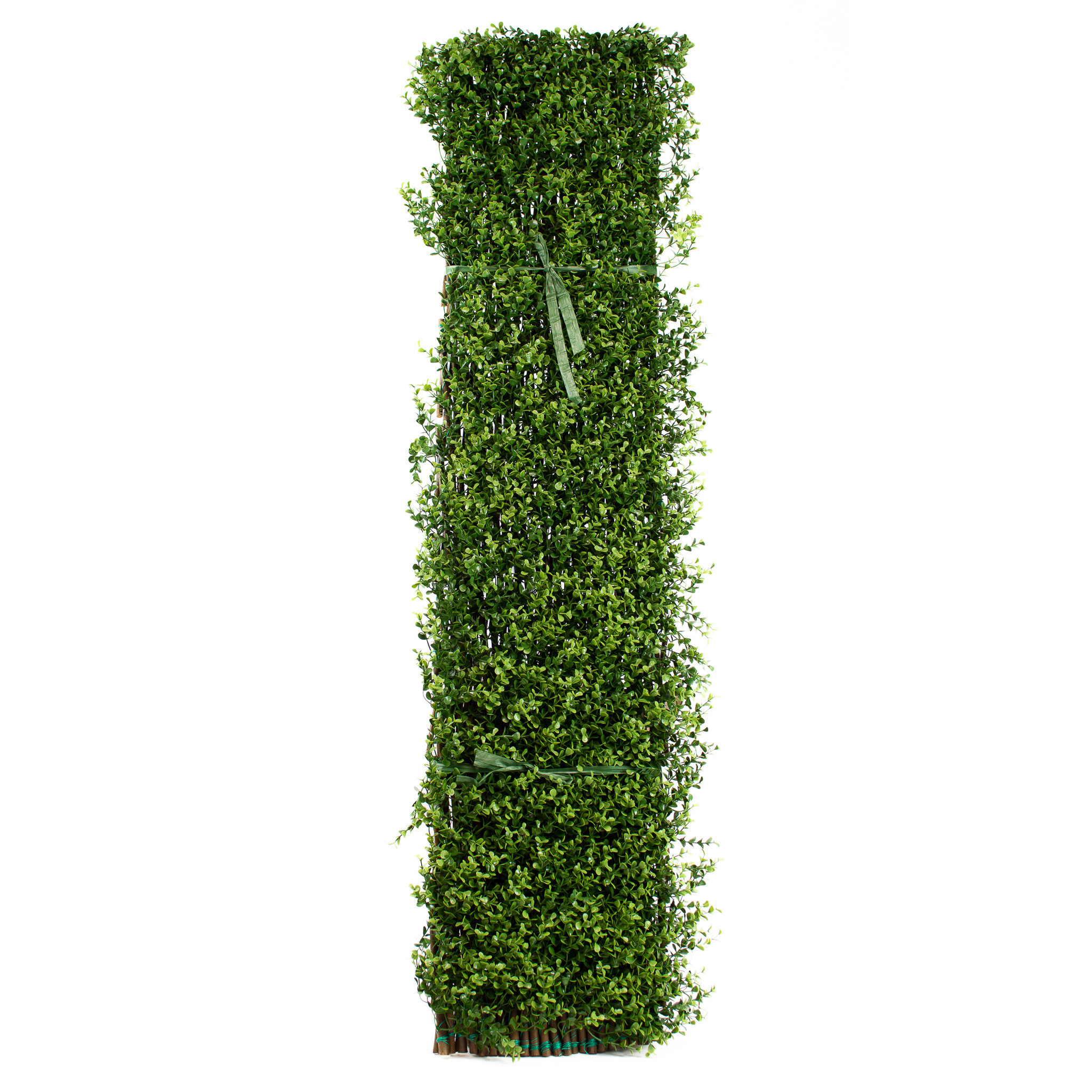 FAUX BOXWOOD WILLOW LATTICE SCREEN - 39 x 78