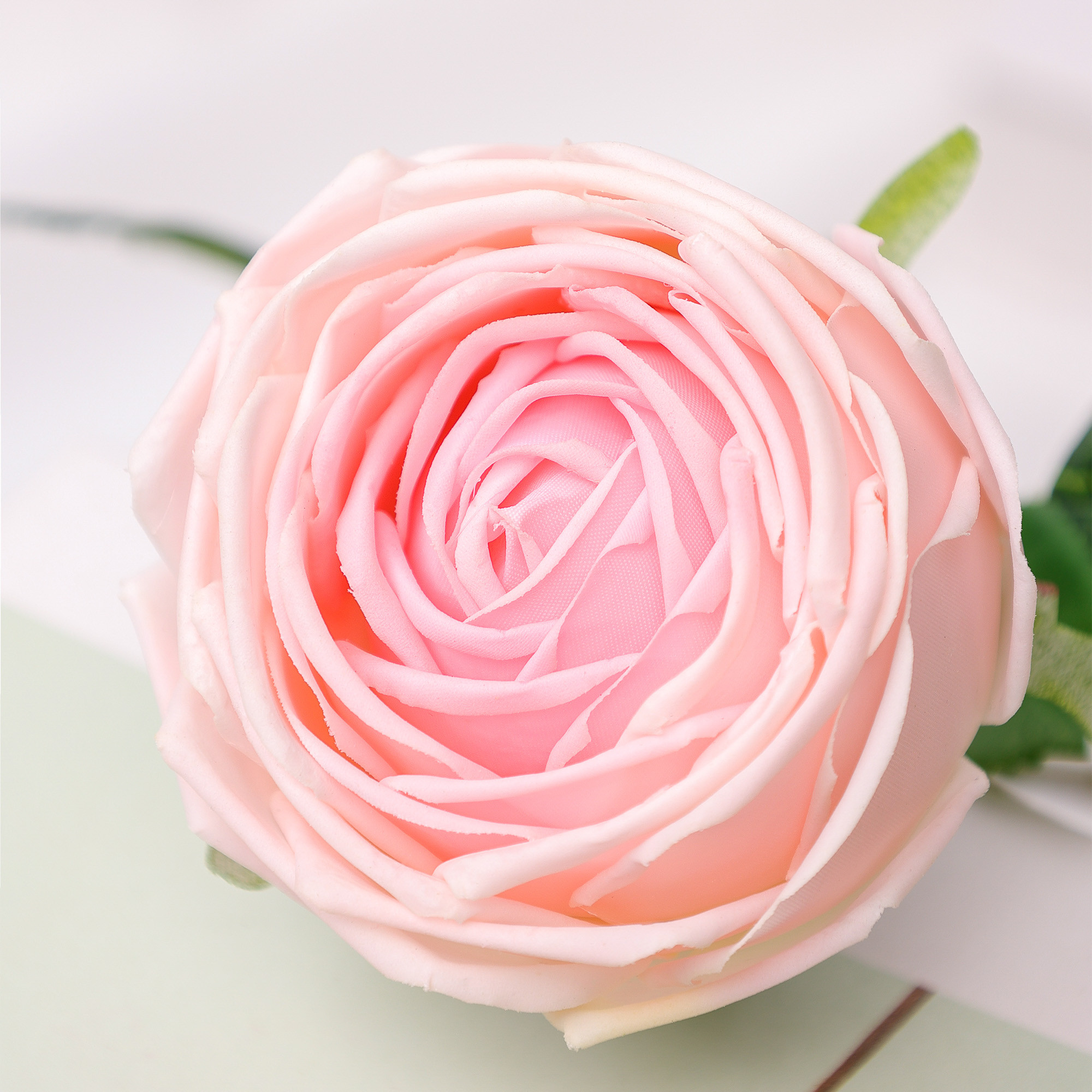 REAL TOUCH GARDEN ROSE - PINK 17 INCH - Mills Floral Company