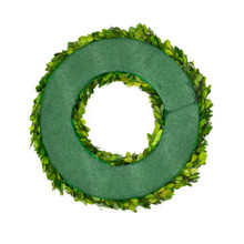 PRESERVED BOXWOOD WREATH - 16 INCH