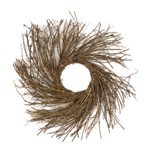 SUNBURST 14" WREATH NATURAL