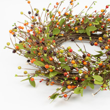 BERRY & PIP TUSCAN WREATH - 22 INCH