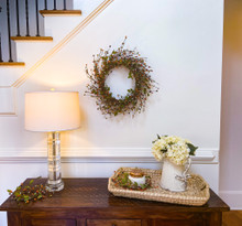 BERRY & PIP TUSCAN WREATH - 22 INCH