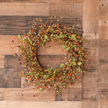 BERRY & PIP TUSCAN WREATH - 22 INCH