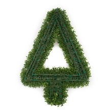 UV FAUX BOXWOOD TREE 21.5W X 25.5L