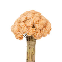 SHOLA BEAUTY ROSE 12" DUSTY CORAL BOUQUET