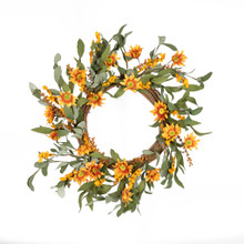 SUNFLOWER WREATH - 16 INCH