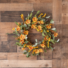 SUNFLOWER WREATH - 16 INCH