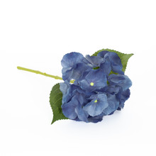 Hydrangea Real Touch Blue 14"