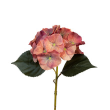 Hydrangea Real Touch Terra Cotta 14"