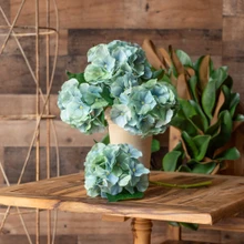 REAL TOUCH HYDRANGEA - GREEN MIST - 6 INCH X 14 INCH - Mills