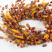 ACORN HARVEST WREATH - 24 INCH