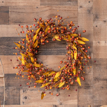 ACORN HARVEST WREATH - 24 INCH