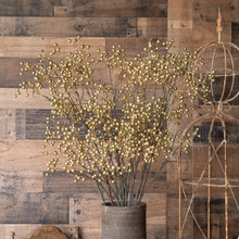 GILDED BERRY SPRAY GOLD 35 INCH